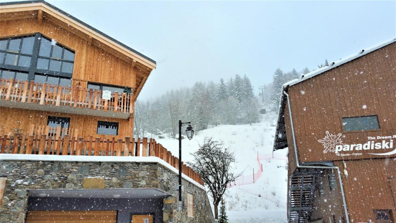 Bed and breakfast Chalet Hermine La Plagne Extérieur photo