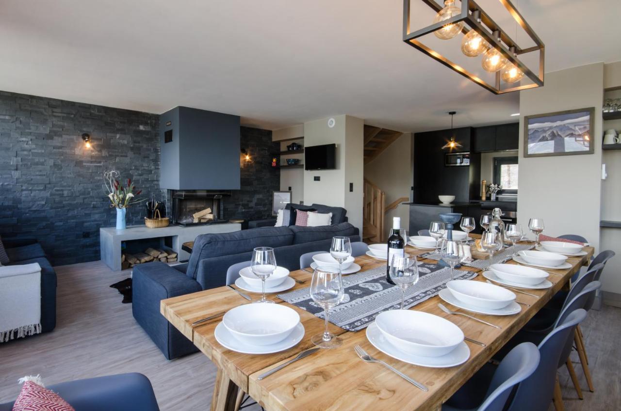 Bed and breakfast Chalet Hermine La Plagne Extérieur photo