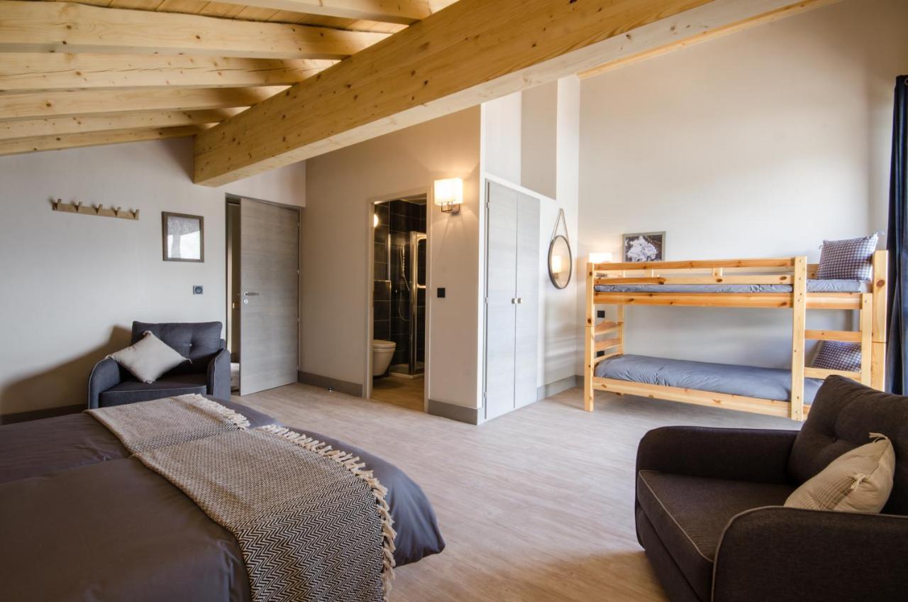 Bed and breakfast Chalet Hermine La Plagne Extérieur photo