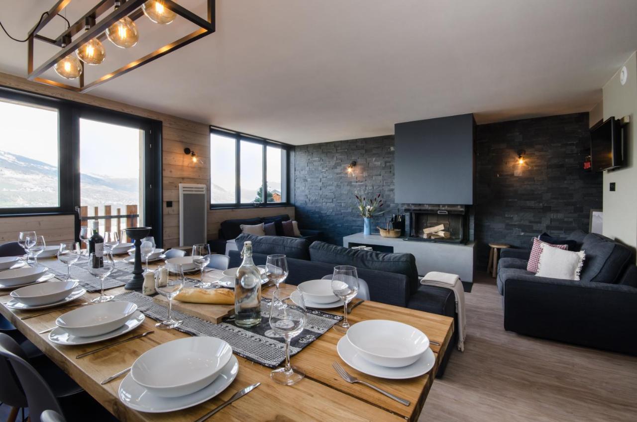 Bed and breakfast Chalet Hermine La Plagne Extérieur photo